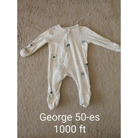 George járműmintás kisfiú rugdalózó (50-es méret)