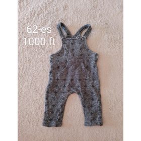 Szürke Mintás Kantáros Nadrág (62-es méret)