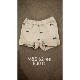   Marks & Spencer Traktoros Kisfiú Rövidnadrág – 62-es méret