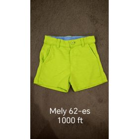 Neon Lime Kisfiú Rövidnadrág – 62-es méret