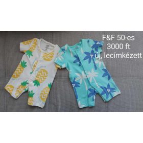 F&F Trópusi Mintás Kisfiú Napozó Szett – 50-es méret
