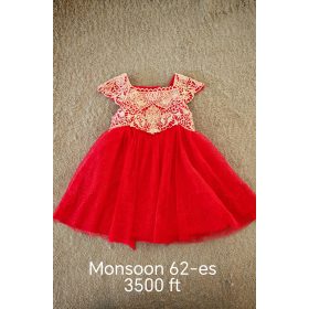 Monsoon Alkalmi Kislány Ruha (62-es méret)