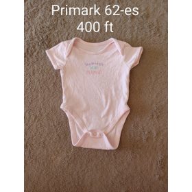 Primark Sellős Rövid Ujjú Body (62-es méret)