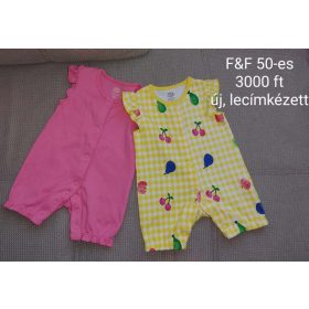 F&F Gyümölcsmintás Pamut Napozó Szett (50-es méret)