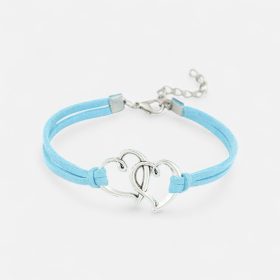   Összefonódó Dupla Szív Karkötő – A Kapcsolódás Geometriája