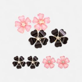   Ötszirmú Kristályvirág Fülbevaló – Szimmetria és Természetes Báj