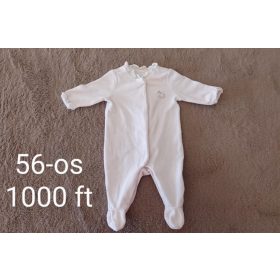 Puha Fehér Rugdalózó – Kényelem az első hetekre