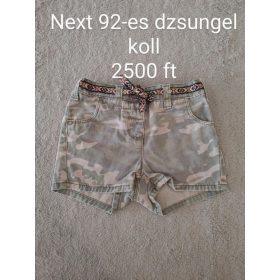   Next „Dzsungel kollekció” terepmintás rövidnadrág – 92-es méret