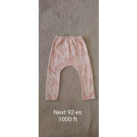 Next bézs zebrás baba leggings – 92-es méret