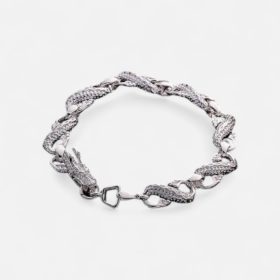 Exkluzív Sárkány Motívumos Karkötő