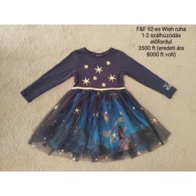F&F Wish Disney hercegnős tüllruha – 92-es méret