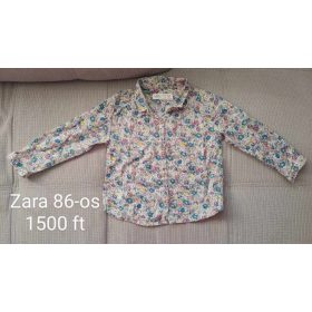 Zara virágmintás hosszú ujjú ing – 86-os méret
