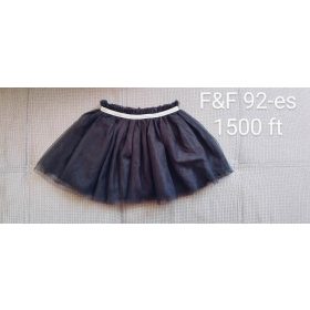 F&F sötét tüllszoknya – 92-es méret