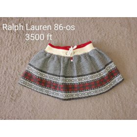 Ralph Lauren Elegáns Kislány Szoknya – 86-os Méret