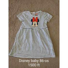 Disney Baby Minnie Egér Csíkos Ruha – 86-os méret