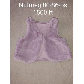   Nutmeg Levendula Színű Pihe-puha Szőrmés Mellény (80-86)