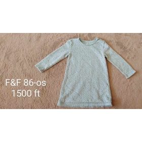 F&F Aprópöttyös Kislány Ruha / Tunika (86-os méret)