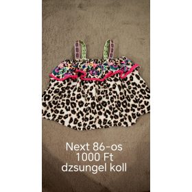   Next „Dzsungel Kollekció” Leopard Mintás Felső – Karakteres Minőségi Babaruha