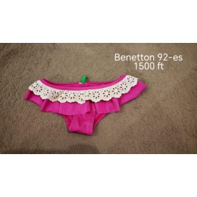 Benetton Fodros Pink Fürdőruha Alsó – 92-es méret