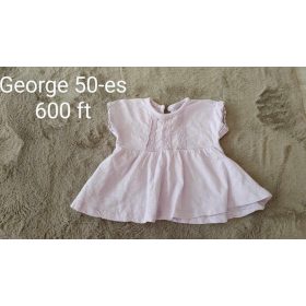   George tündéri pasztell lila kislány ruha – 50-es méret