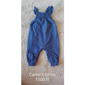   Carter's sötétkék fodros kantáros nadrág – 62-es méret