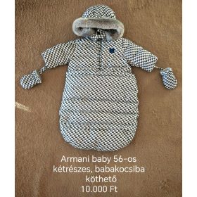   Armani Baby luxus bundazsák és kiskabát szett – 56-os méret