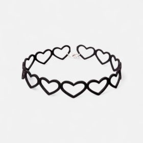   Szerelmes Ölelés: A személyre Szabott Ajándék - Szív Choker Nyaklánc