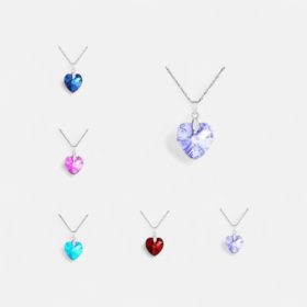   Kristályos Szív Kollekció – Elegáns Kristályos Női Ékszerek Minden Színben