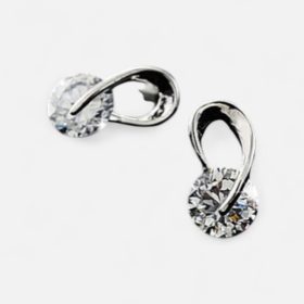   Szikrázó Minimalizmus: Személyre szabott Kristályos Női Ékszerek