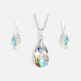   Szikrázó Színjáték: Elegáns Kristályos Női Ékszerek a Ragyogó Megjelenésért