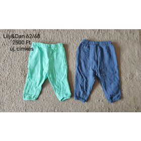   Lily&Dan 62/68-as Muszlin Babanadrágok – Kényelem és Stílus
