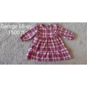 Elegáns Kockás George Babaruha – 68-as méretben