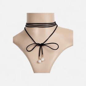   Elegáns Masnis Choker Gyöngy Medállal – A Letisztult Női Ékszerek Kedvelőinek