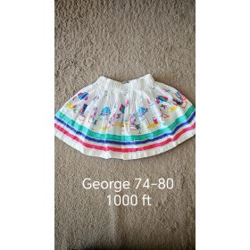   George strandmintás, pörgős kislány szoknya – 74-80-as méret
