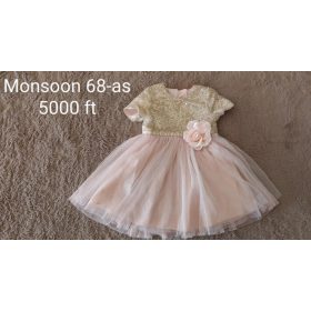   Monsoon Arany-Púder Alkalmi Ruha – Ragyogás a legkisebb hercegnőknek!