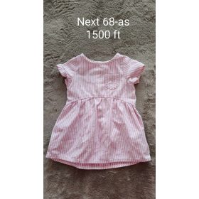  Next Rózsaszín Csíkos Nyári Ruha – Frissesség és Kényelem a Meleg Napokra!