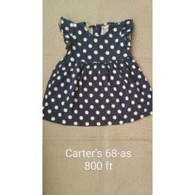   Carter's Sötétkék Pöttyös Babaruha – Időtlen Stílus és Játékos Elegancia!