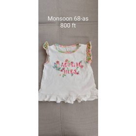   Monsoon „Ladybird Hugs” fodros kislány felső – 68-as méret