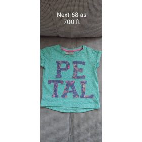   Next „PETAL” Feliratos Újszerű Babaruha – 68-as méret