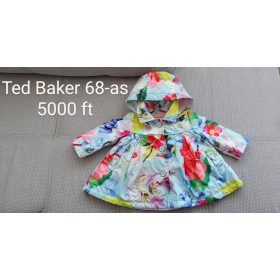   Ted Baker Virágos Kapucnis Újszerű Babaruha – 68-as méret