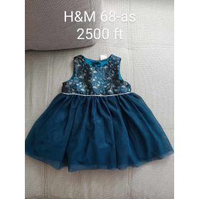 H&M elegáns tüllszoknyás alkalmi ruha – 68-as méret