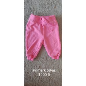 Primark élénk rózsaszín babanadrág – 68-as méret