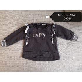   Mini Club "HAPPY" Fodros Pulóver – Vidámság és stílus a hűvösebb napokra