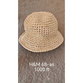 H&M horgolt hatású kislány szalmakalap – 68-as méret