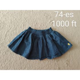   Sötétkék kislány farmer szoknya – Minőségi babaruha minden alkalomra