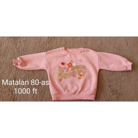   Matalan "It's Been Groovy" Rózsaszín Kislány Pulóver – 80-as méret