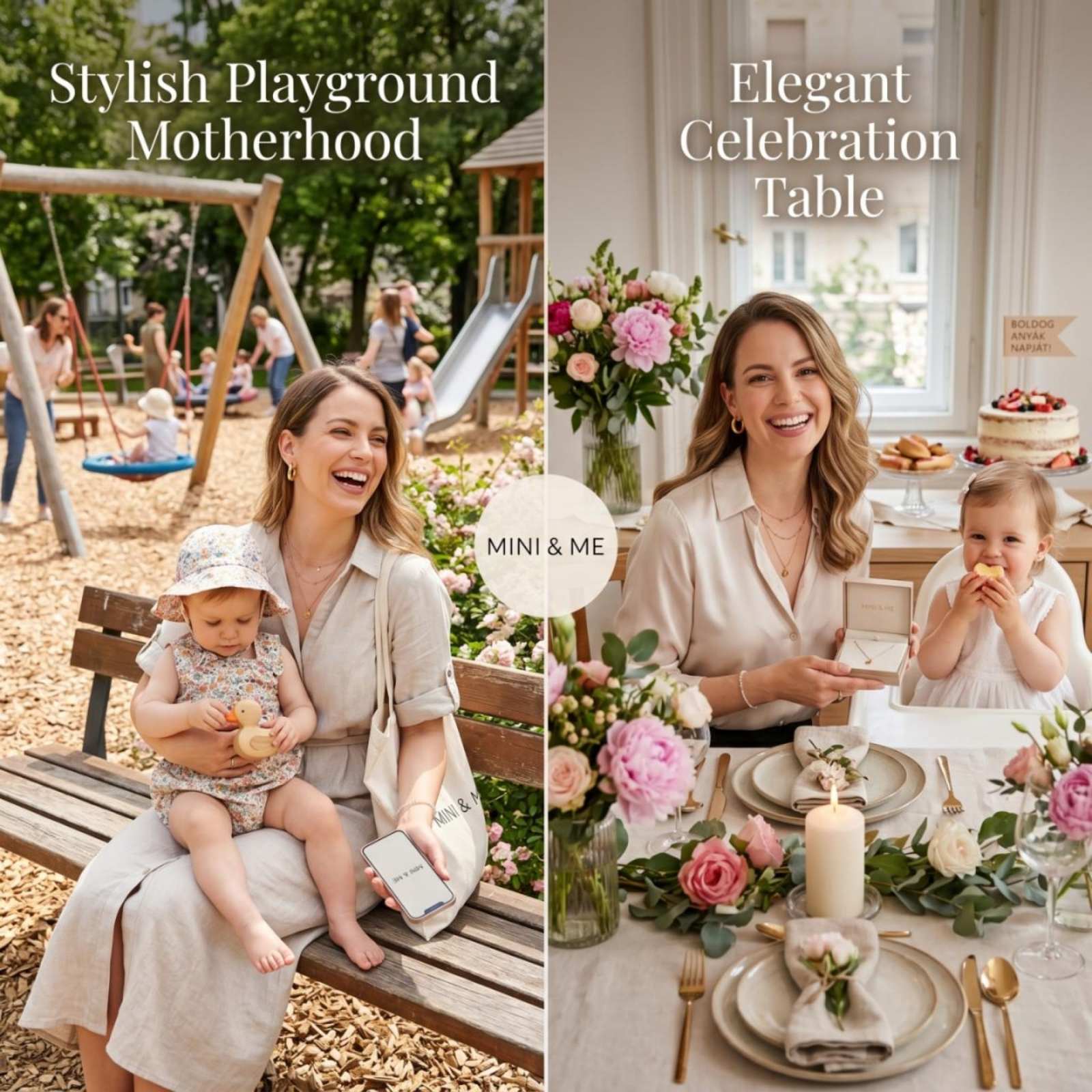 Stílusos anyaság: Hogyan ragyogj a játszótéren és az ünnepi asztalnál is?